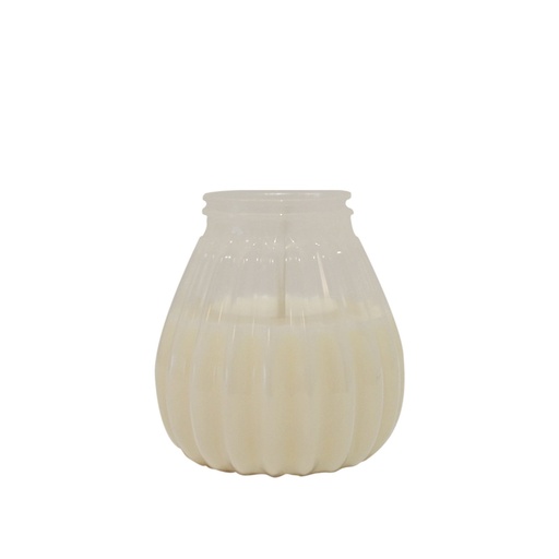 [DTH49094] 65-hours terrace candle plastic white (18 stuks)