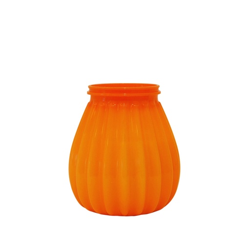 [DTH49095] 65-hours terrace candle plastic orange (18 stuks)