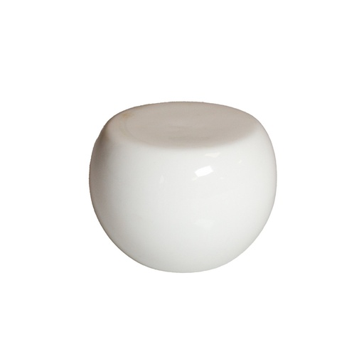 [DTH49683] ShApes orb M white 9,8 x 7,2 cm (6 stuks)