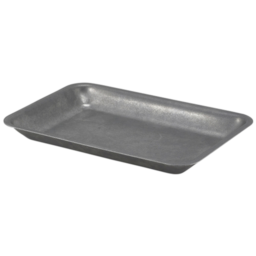 Vintage steel serving tray 20 x 14 x 2 cm (24 stuks)