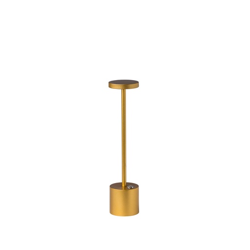[DTH50131] Delft table lamp gold (1 stuks)
