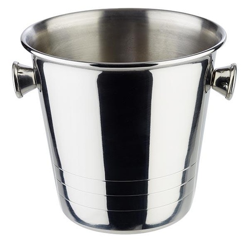 [DTH50410] Ice Bucket Ø 10,5 cm, H: 10 cm stainless steel