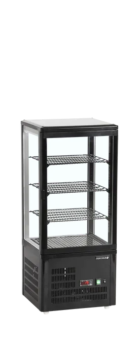 [DTH50474] Tefcold - Koelvitrine countertop UPD80-BLACK