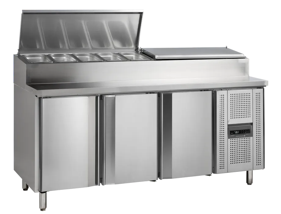 Tefcold - Toonbank voor sandwichpreparatie GN1/1 SS7300