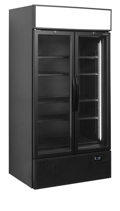 [DTH50737] Tefcold - Zwarte displaykoeler FSC1000H BLACK