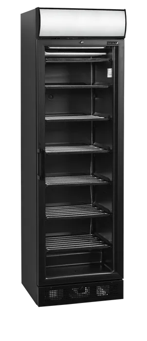 [DTH51178] Tefcold - Zwarte displayvriezer UFSC371GCP Black
