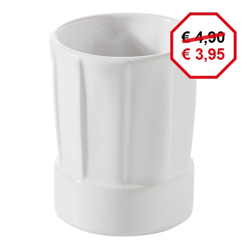 Serveer koksmuts Ø4,5cm