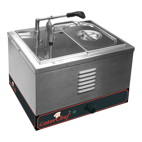 sauzen warmer m/dispenser