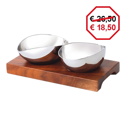 [DTH55306] serveerschaal DuoDish