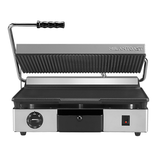 [DTH55628] contactgrill |glad-geribbeld|