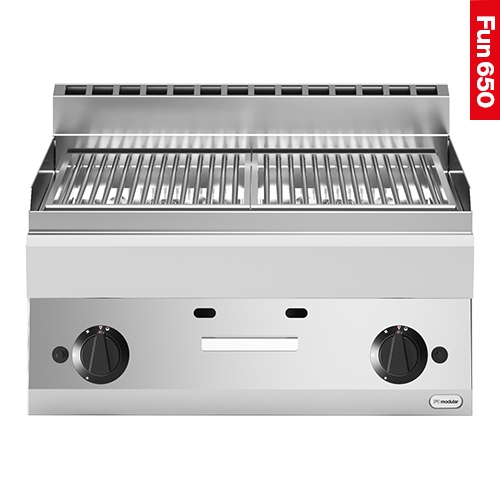 [DTH55802] Lavasteen grill |2-zones|
