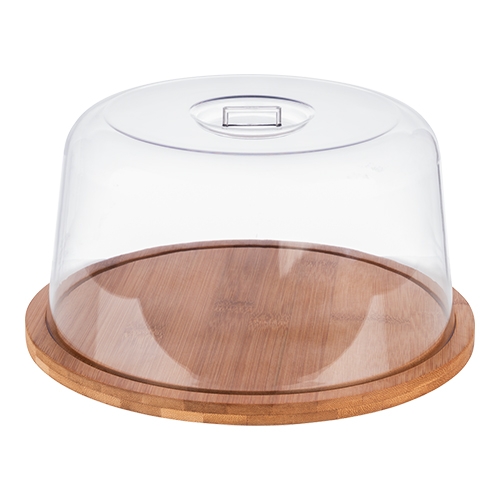[DTH56340] serveerplateau met afdekkap Ø25cm