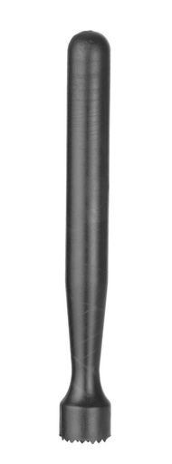[DTH62324] Cocktail muddler, BarUp, Puntige kop, Zwart, ⌀34x207mm