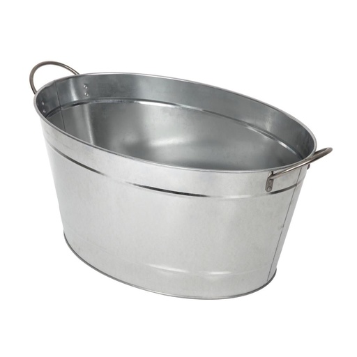 [DTH70100] Beaumont gegalvaniseerd stalen champagnebowl