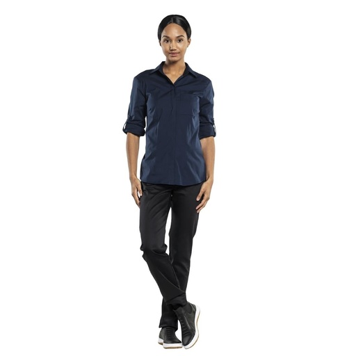 [DTH71692] Chaud Devant Dames Ufx Marineblouse S