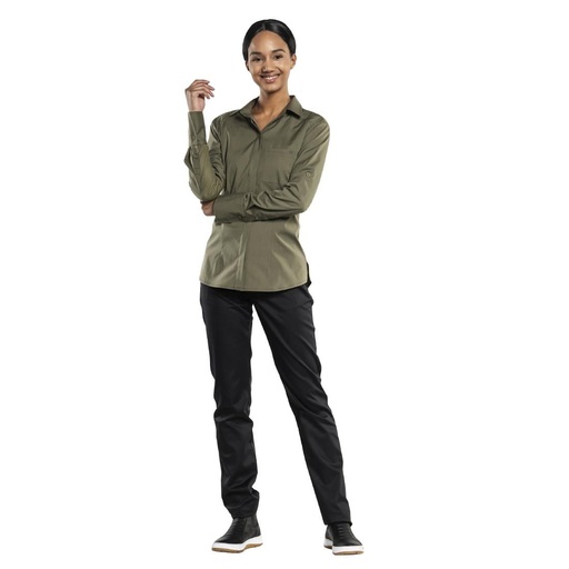 [DTH71709] Chaud Devant Dames Ufx Moss Blouse Xxl