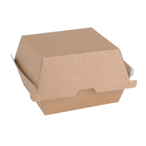 [DTH74913] Fiesta - Compostable composteerbare hamburgerdoosjes kraft klein (200 stuks)
