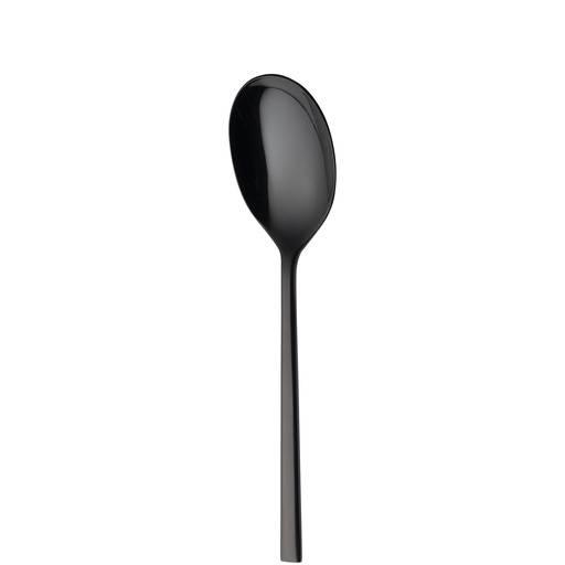 Sola - Serveerlepel Montreux 18/10 zwart PVD (21,5 cm)