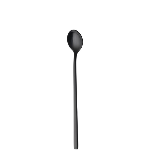 Sola - Longdrinklepel Montreux 18/10 zwart satijn PVD (20,1 cm, 12 stuks)