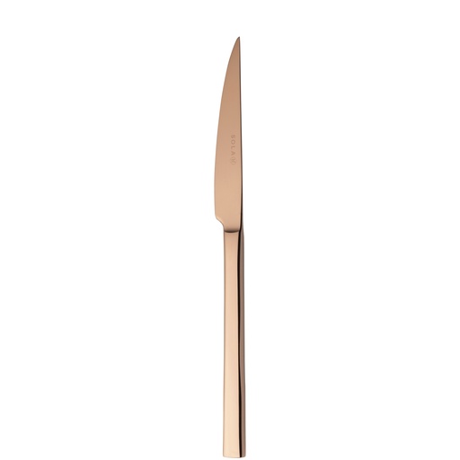 Sola - Steakmes Montreux 18/10 koper PVD (23,7 cm, 12 stuks)
