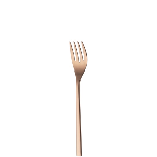 Sola - Visvork Montreux 18/10 koper satijn PVD (18,1 cm, 12 stuks)