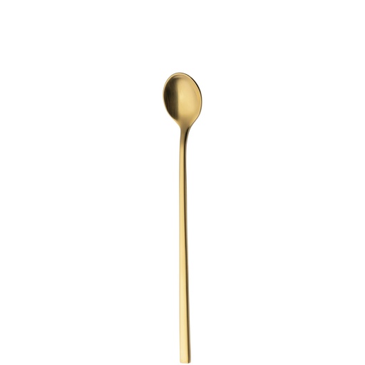 [DTH82259] Sola - Longdrinklepel Montreux 18/10 goud satijn PVD (20,1 cm, 12 stuks)