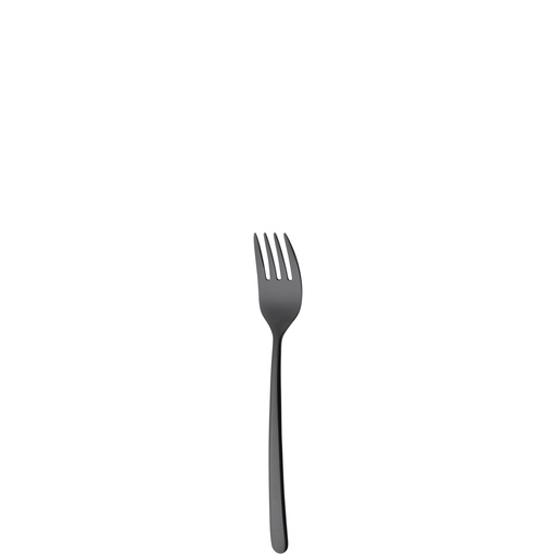 [DTH82278] Sola - Cocktailvork Ibiza 18/0 zwart PVD (14,5 cm, 12 stuks)