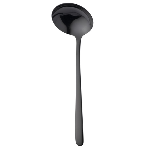 [DTH82292] Sola - Soeplepel Ibiza 18/0 zwart PVD (28 cm)