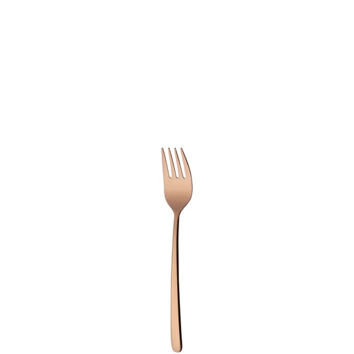 [DTH82302] Sola - Cocktailvork Ibiza 18/0 koper PVD (14,5 cm, 12 stuks)