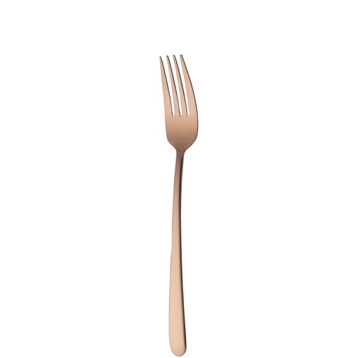 [DTH82317] Sola - Tafelvork Ibiza 18/0 koper satijn PVD (21,1 cm, 12 stuks)