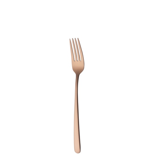 [DTH82321] Sola - Dessertvork Ibiza 18/0 koper satijn PVD (18,9 cm, 12 stuks)