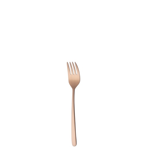 [DTH82325] Sola - Cocktailvork Ibiza 18/0 koper satijn PVD (14,5 cm, 12 stuks)