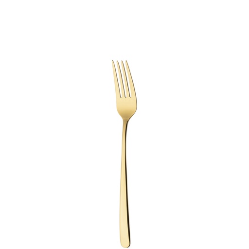 [DTH82344] Sola - Dessertvork Ibiza 18/0 goud PVD (18,9 cm, 12 stuks)