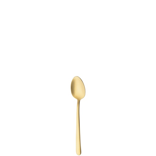 [DTH82373] Sola - Theelepel Ibiza 18/0 goud satijn PVD (12,9 cm, 12 stuks)