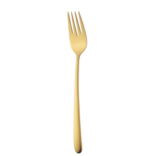 [DTH82377] Sola - Visvork Ibiza 18/0 goud satijn PVD (20,9 cm, 12 stuks)