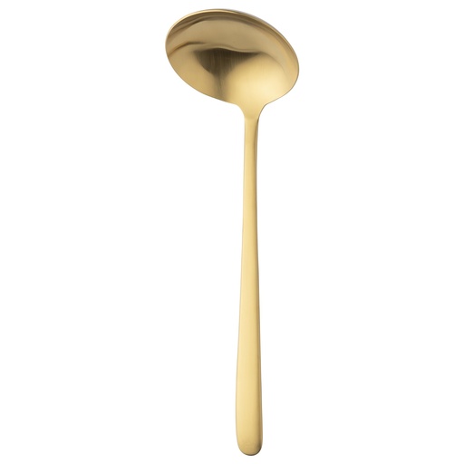 [DTH82385] Sola - Soeplepel Ibiza 18/0 goud satijn PVD (28 cm)