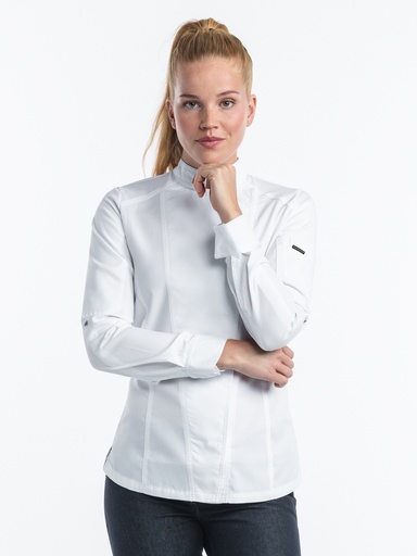 Chaud Devant - Dames koksbuis Biker FX wit stretch