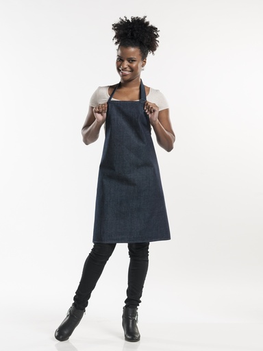 Chaud Devant - Halterschort Plain blauw denim (79 cm)