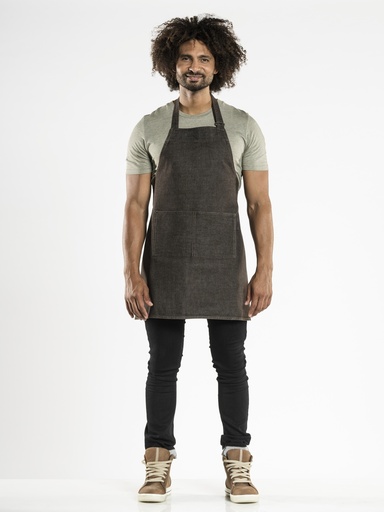 Chaud Devant - Halterschort Base bruin denim