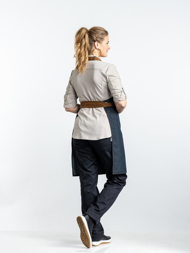 Chaud Devant - Halterschort Clip zwart denim