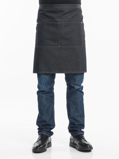Chaud Devant - Sloof zwart denim (90 x 50 cm)