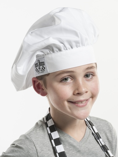 [DTH83720] Chaud Devant - Kinderkoksmuts wit