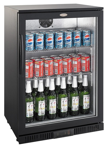 [DTH88957] Combisteel Barkoeler Zwart 1 Deur