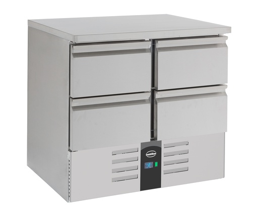 [DTH91645] Combisteel - Koelwerkbank 4 laden
