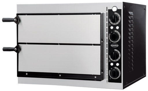 [DTH93901] Combisteel Pizzaoven Dubbel 2 x 1