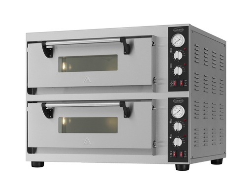 [DTH99078] Combisteel Elek. Pizzaoven Dubbel 2 X 4