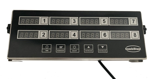 [DTH103492] Combisteel Digitale Keukentimer 8 Kanalen DKT-8