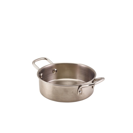 [DTH106142] GenWare - Ovenschaal mini rvs (12,8 x 4,2 cm, 12 stuks)