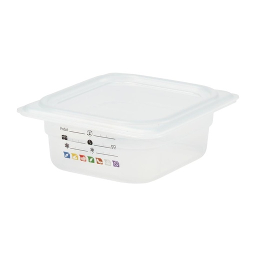 [DTH107381] Cambro - Bak gastronorm Safetrak IML polypropyleen (GN1/6, 65 mm)