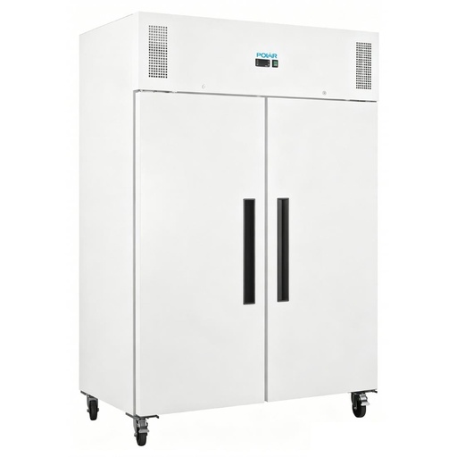 [DTH107447] Polar - G-serie vrieskast staand dubbeldeurs wit 1152 l